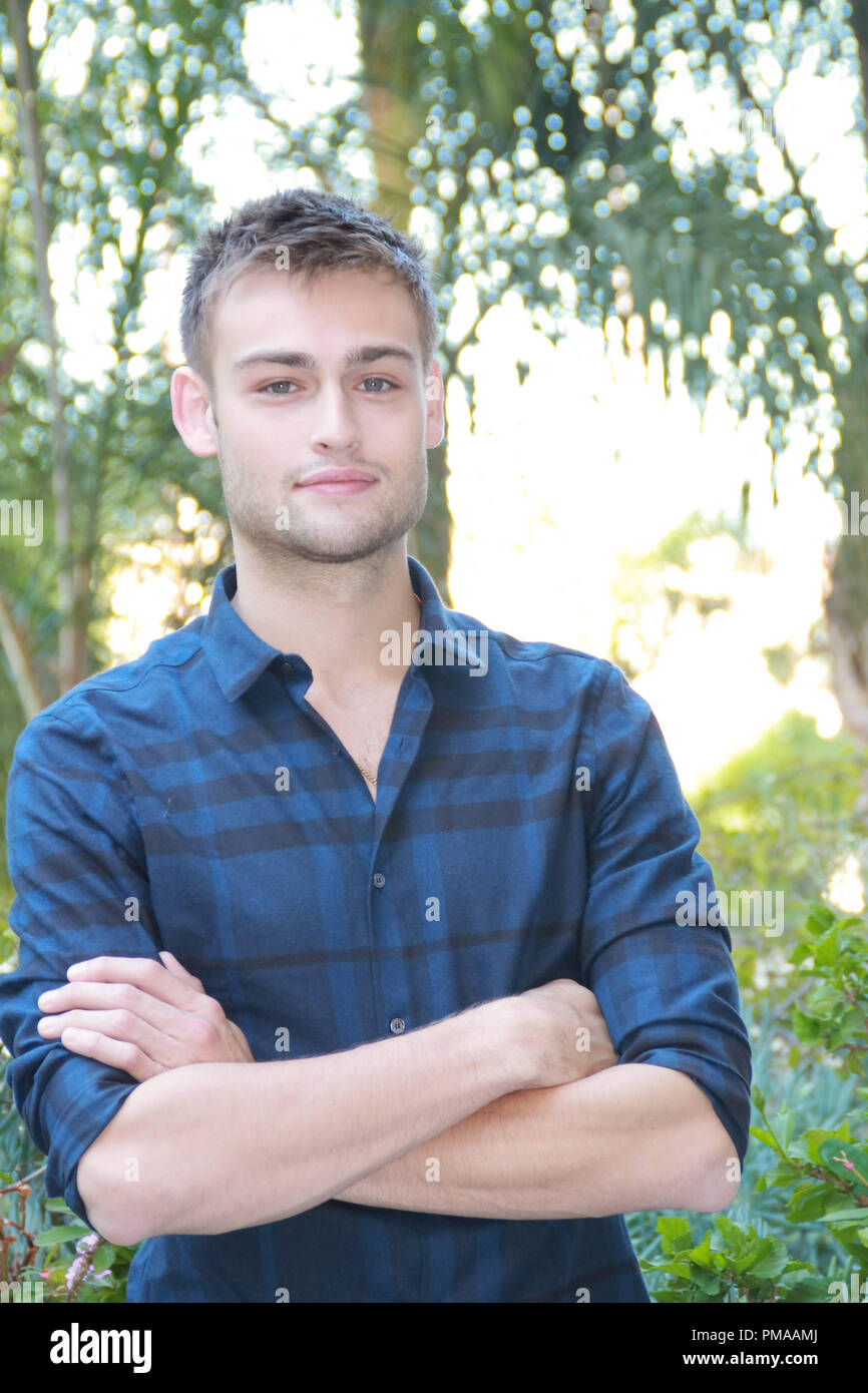 Douglas Booth 'Romeo and Juliet' Portrait Session, September 24, 2013. Reproduction by American tabloids is absolutely forbidden. File Reference # 32147 027JRC  For Editorial Use Only -  All Rights Reserved Stock Photo