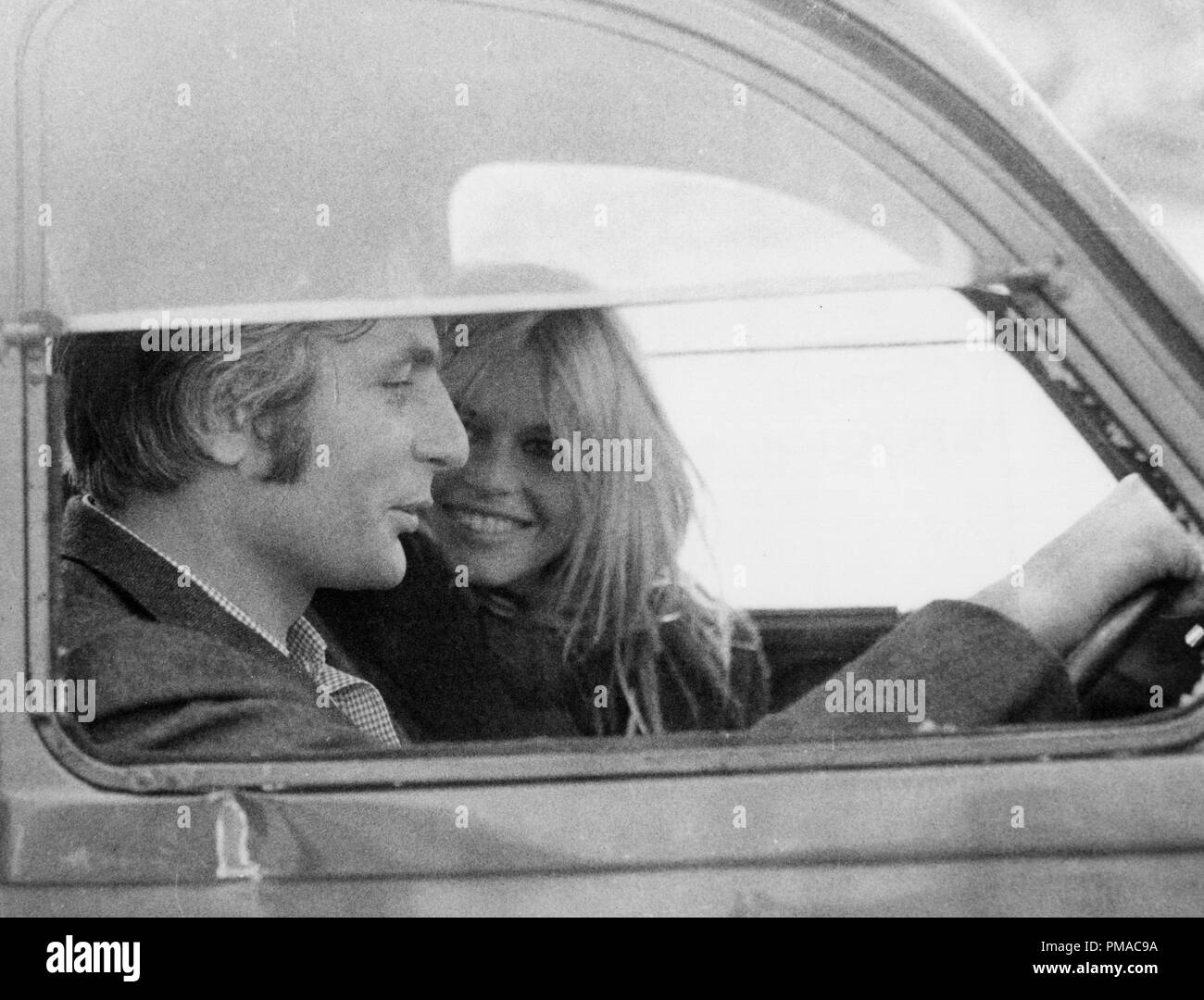 Brigitte Bardot and husband Gunter Sachs, 1966 © JRC /The Hollywood Archive - All Rights Reserved File Reference # 32368 071THA Stock Photo