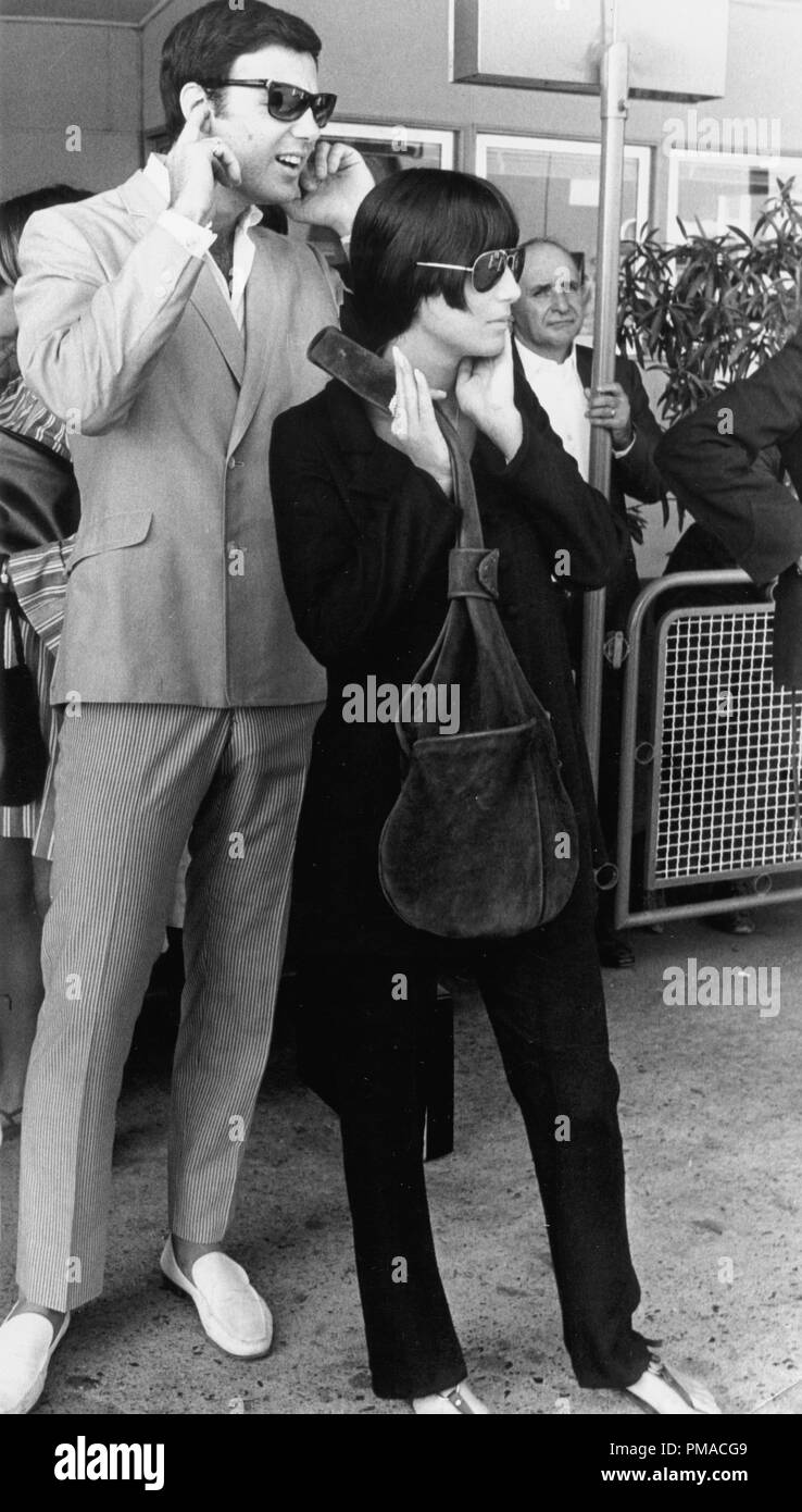 Cher Bono with Sonny's Manager Harvey Kreske, circa 1966 © JRC /The Hollywood Archive - All Rights Reserved  File Reference # 32368 216THA Stock Photo