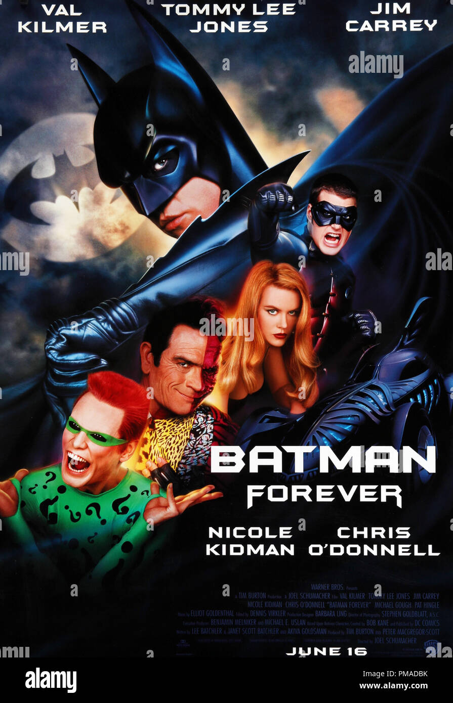 Nicole kidman batman forever 1995 hi-res stock photography