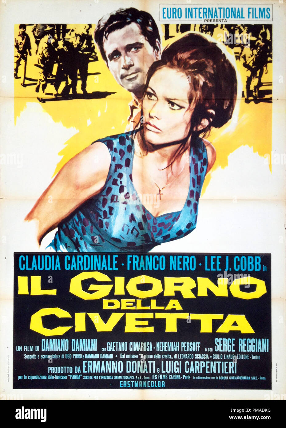 Il Giorno della Civetta (Mafia) - Italian Poster 1968 Euro International  Films Claudia Cardinale, Franco Nero File Reference # 32509 234THA Stock  Photo - Alamy