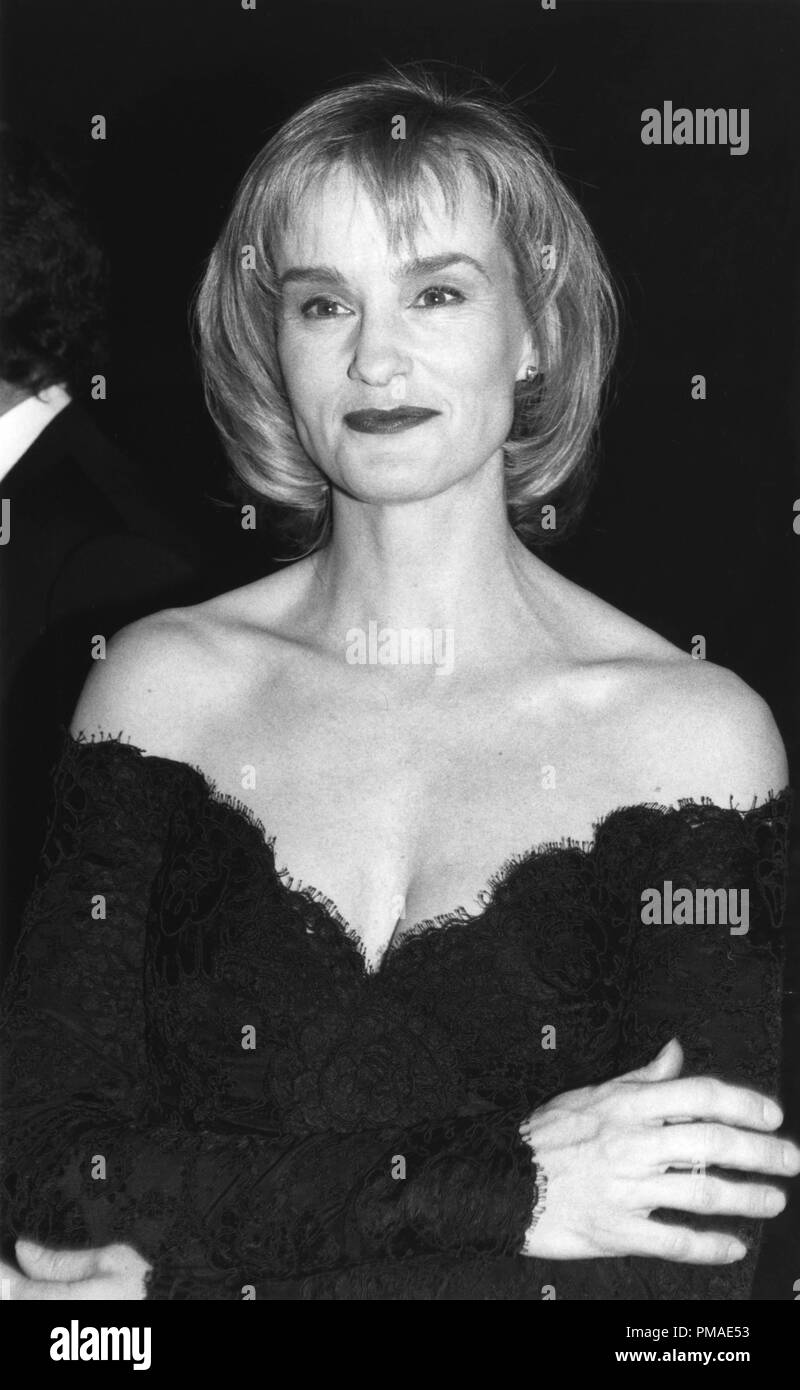 Jessica Lange at the 47th Annual Golden Globe Awards, 1990  File Reference # 32509 581THA Stock Photo