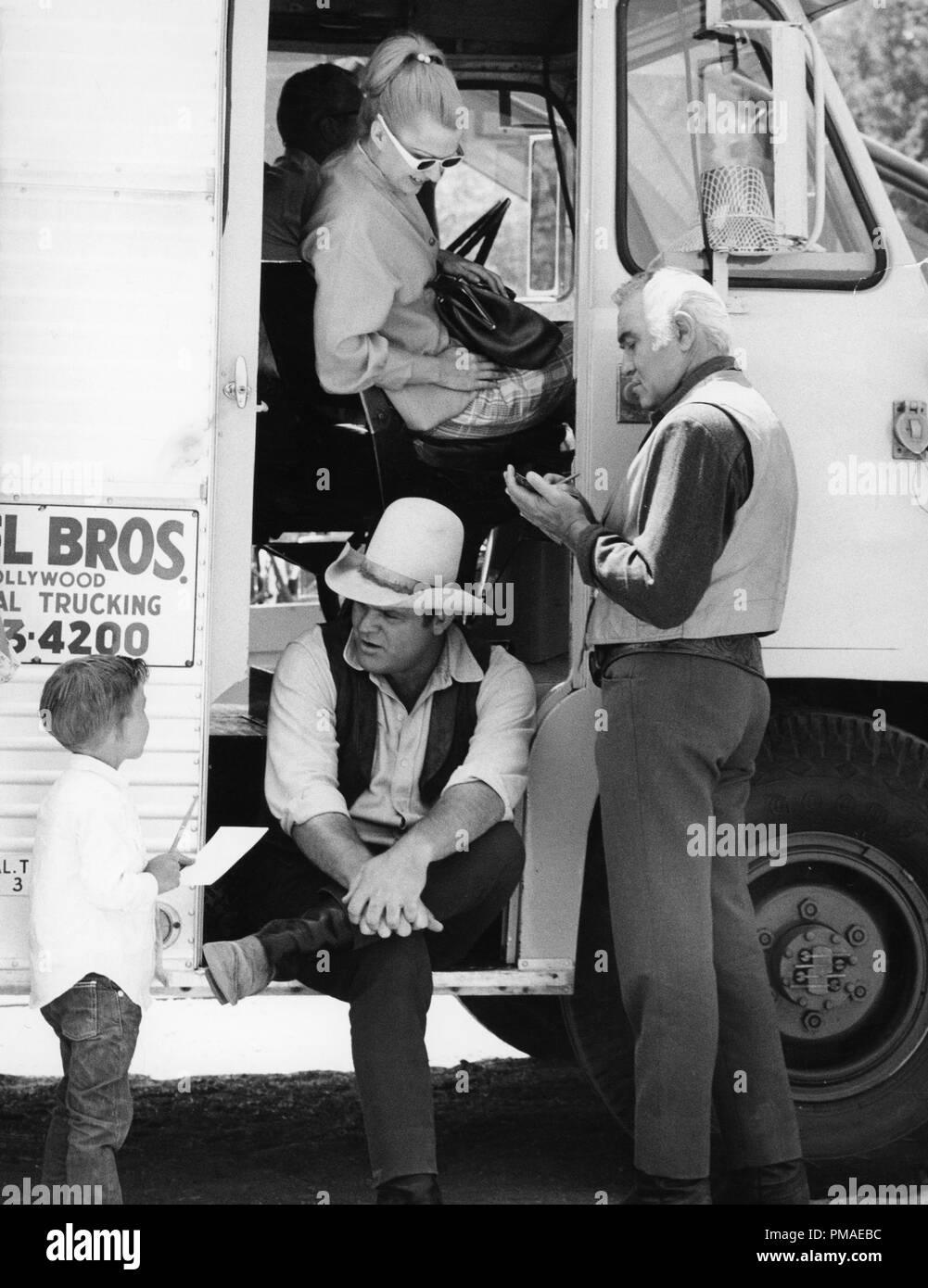 Dan Blocker, Lorne Greene, stars of "Bonanza", circa 1972 NBC © JRC /The  Hollywood Archive - All Rights Reserved File Reference # 32509 753THA Stock  Photo - Alamy