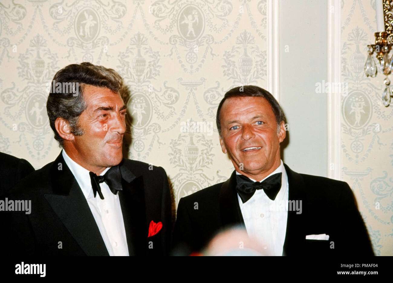 Frank Sinatra and Dean Martin attend