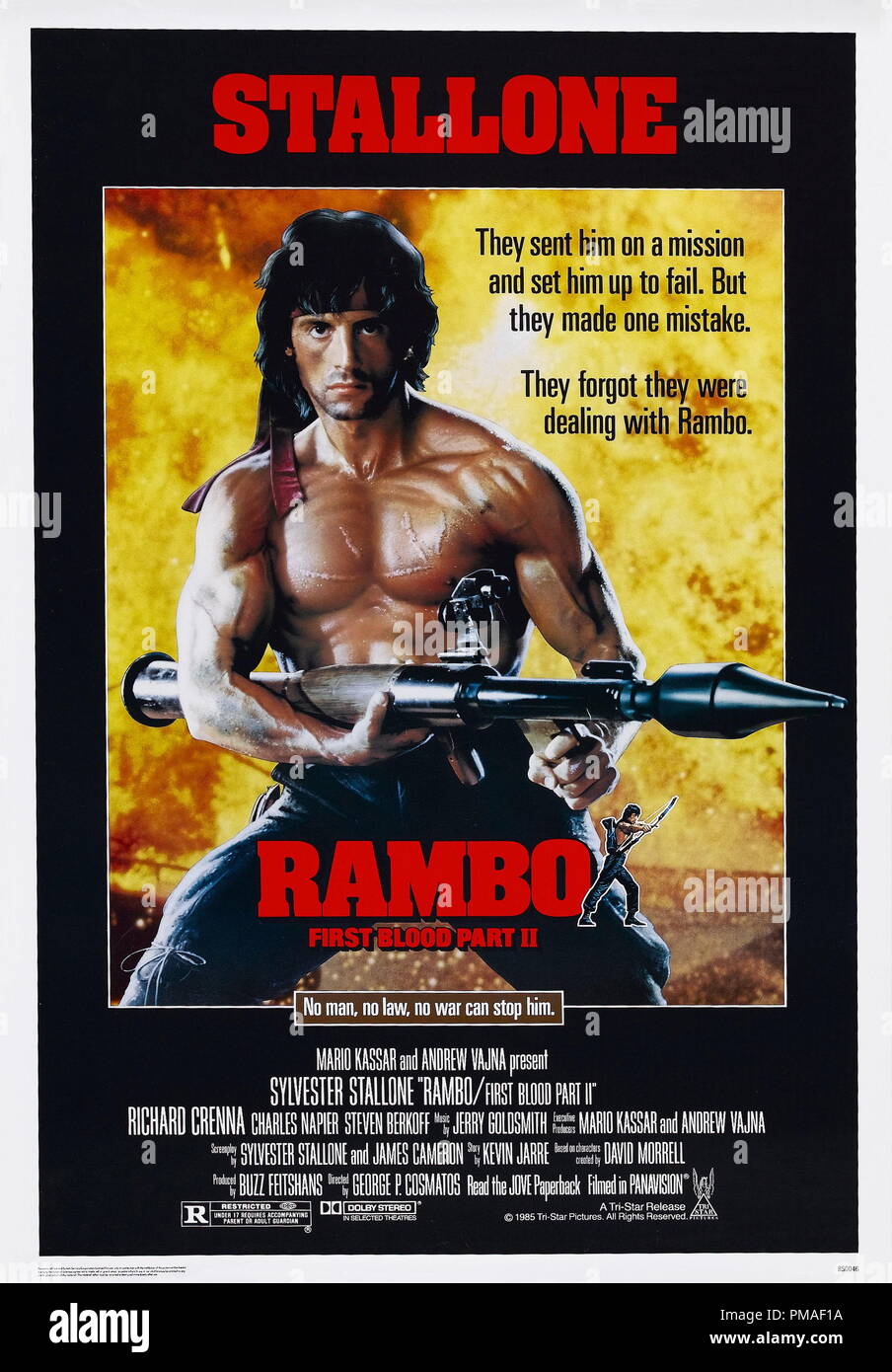 Rambo poster hi-res stock photography and images - Alamy