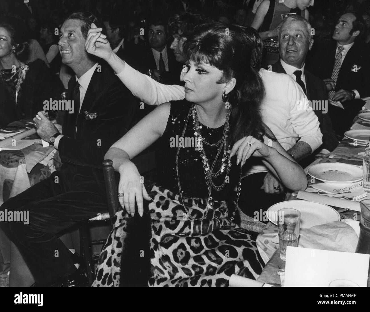Gina Lollobrigida at a fashion show, 1970  © JRC /The Hollywood Archive - All Rights Reserved  File Reference # 32633 701THA Stock Photo