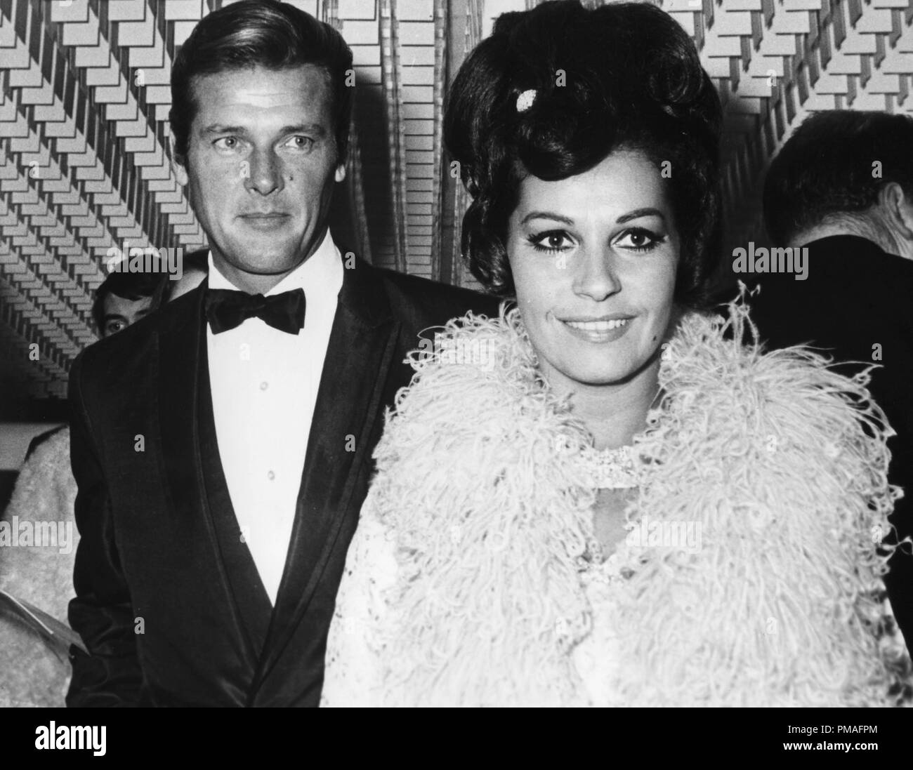 Roger Moore with his wife Luisa Mattioli, 1967  © JRC /The Hollywood Archive - All Rights Reserved  File Reference # 32633 755THA Stock Photo
