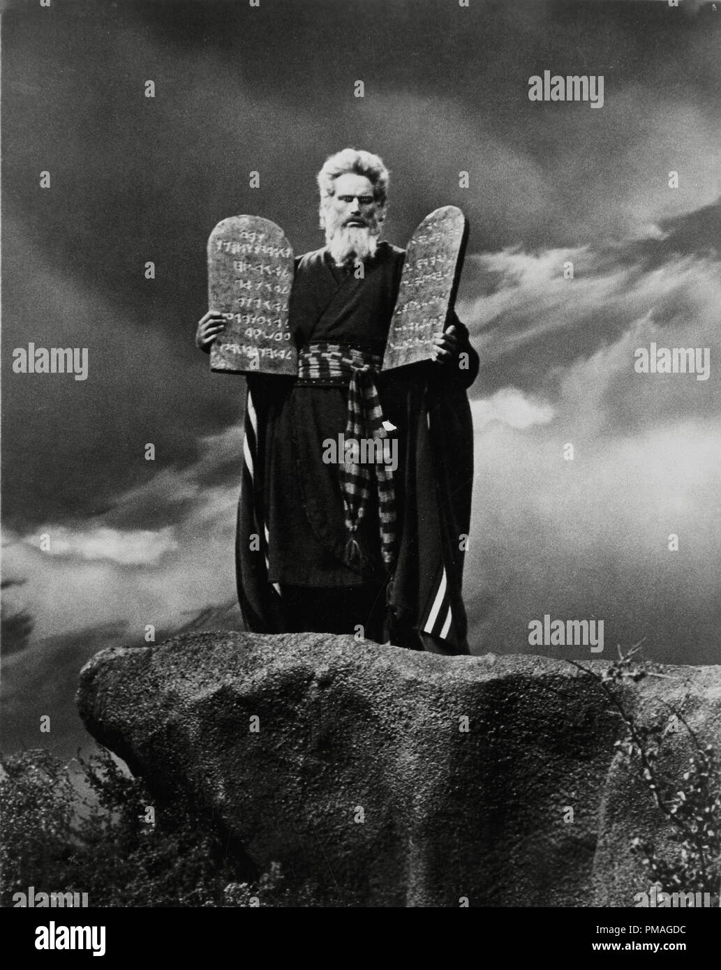 Charlton Heston, 'The Ten Commandments' 1956 Paramount  File Reference # 32733 014THA Stock Photo