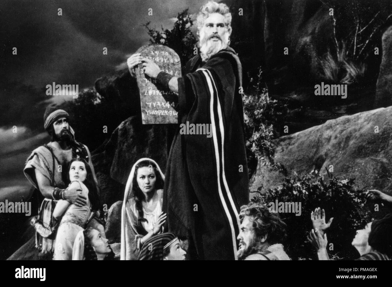 Charlton Heston, 'The Ten Commandments' 1956 Paramount  File Reference # 32733 052THA Stock Photo