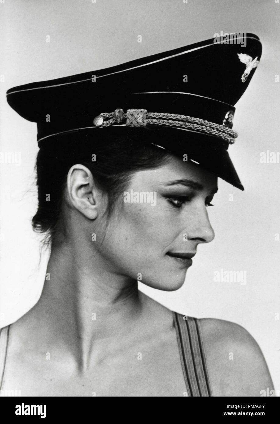 Charlotte Rampling, 'The Night Porter' 1974 AVCO Embassy Pictures  File Reference # 32733 080THA Stock Photo