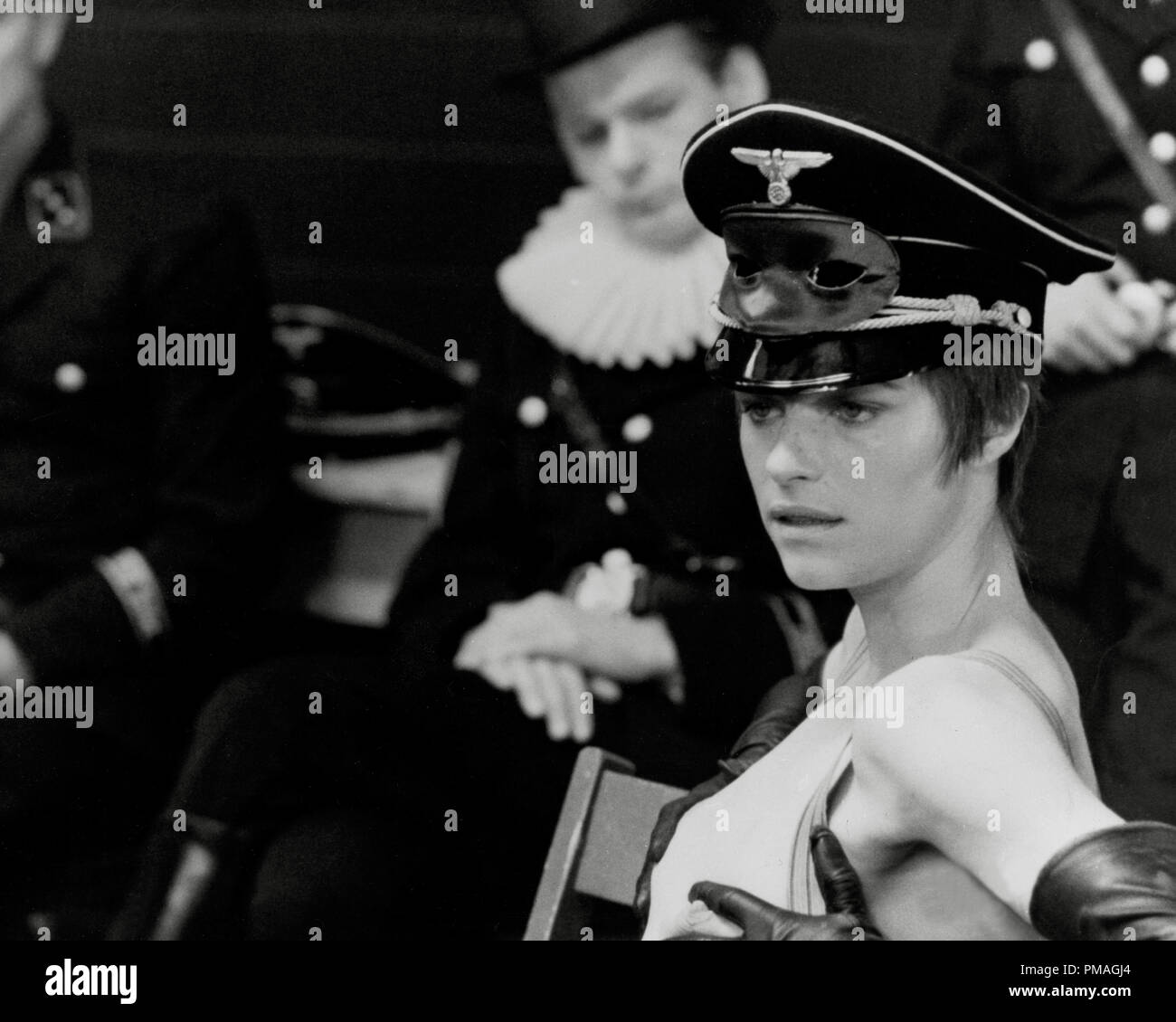 Charlotte Rampling, 'The Night Porter' 1974 AVCO Embassy Pictures  File Reference # 32733 133THA Stock Photo