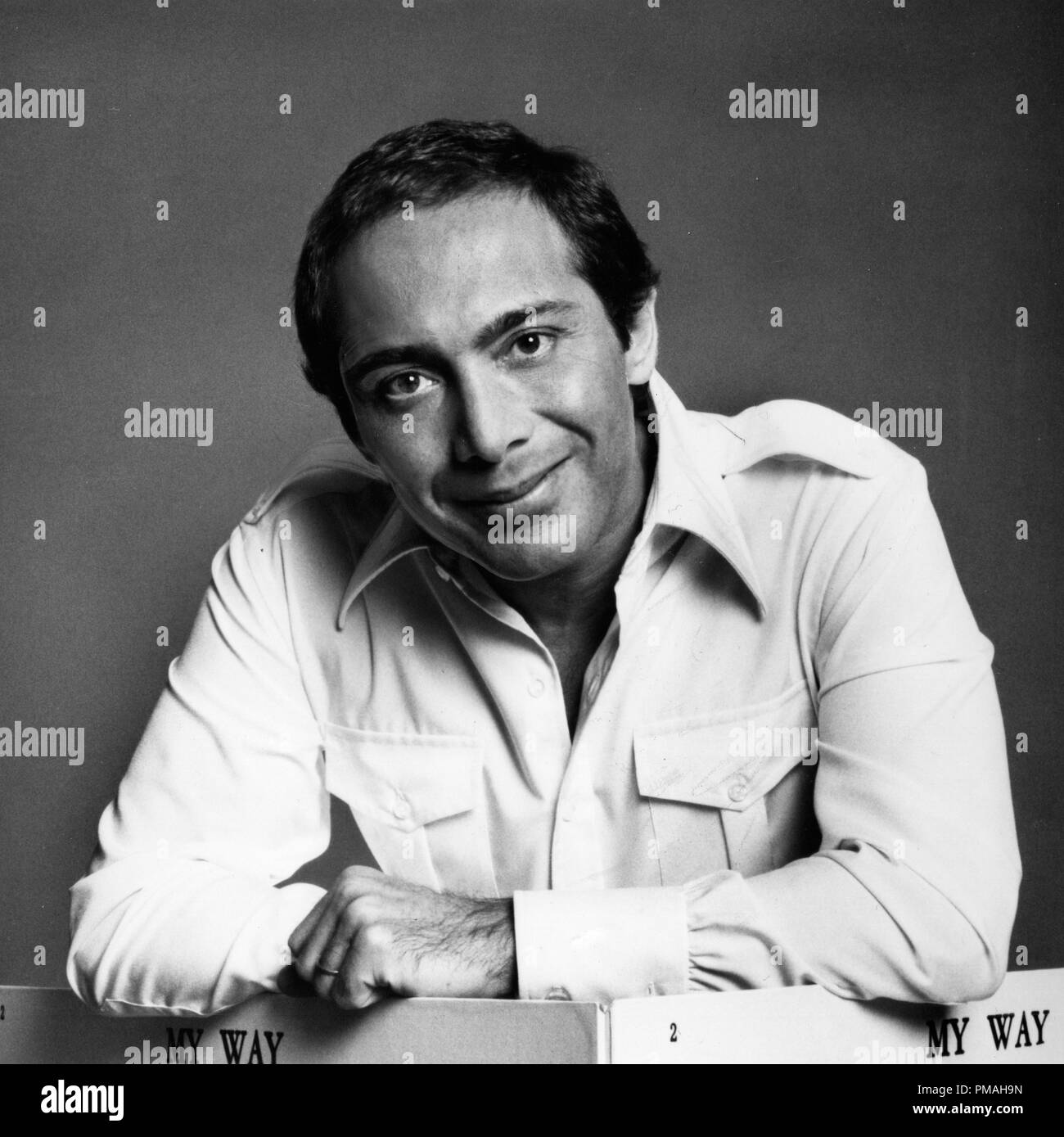 Publicity photo of Paul Anka, circa 1976  File Reference # 32733 554THA Stock Photo