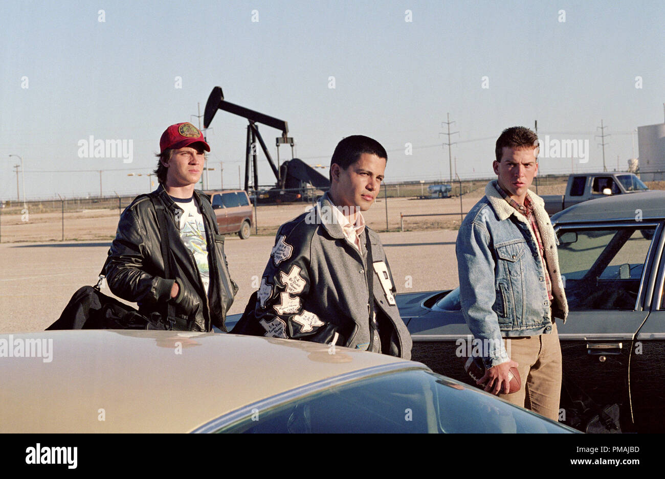 (L to r) Permian Panther starters Don Billingsley (GARRETT HEDLUND), Brian Chavez (JAY HERNANDEZ