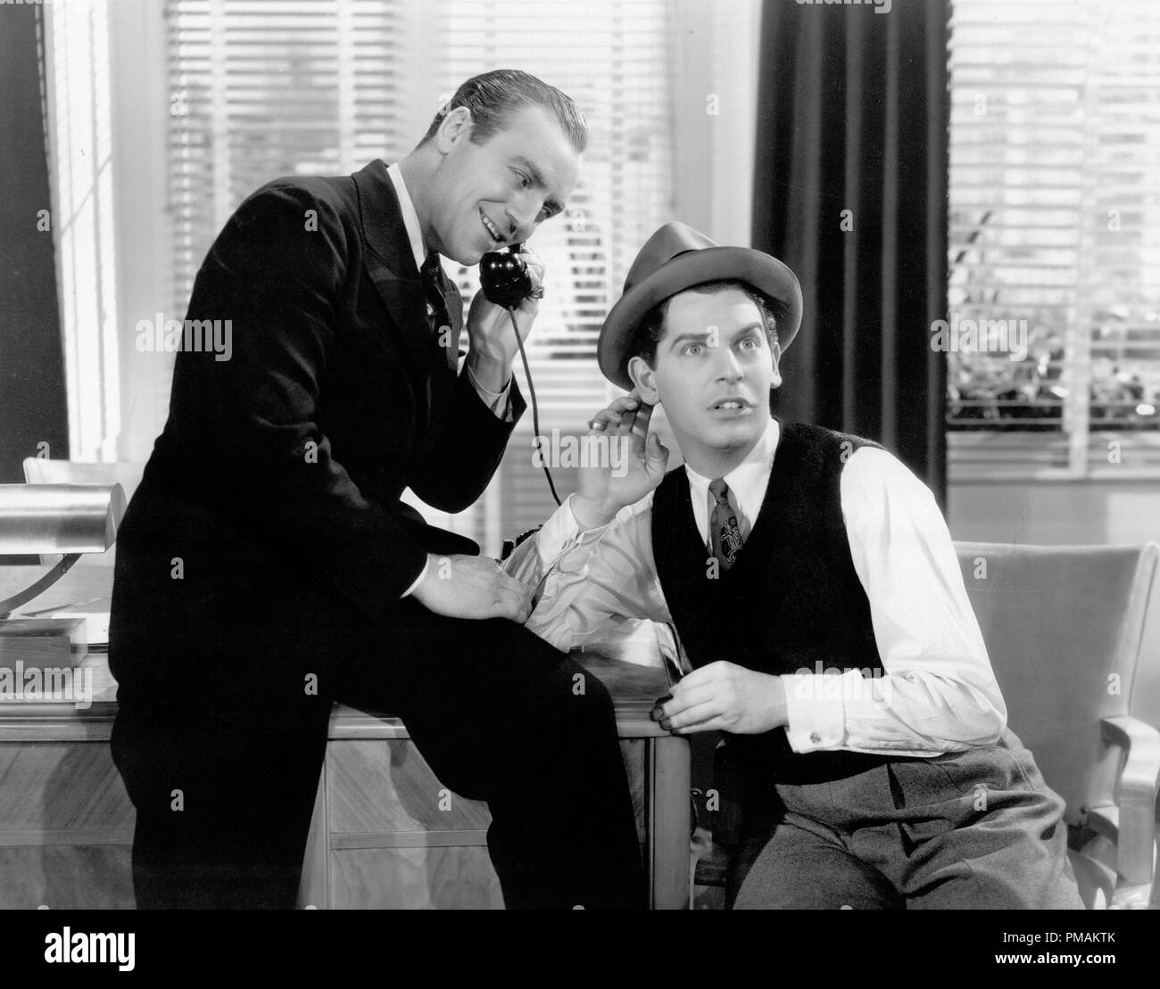 Richard Lane, Milton Berle, "New Faces of 1937" (1937) RKO Pictures File Reference 33300