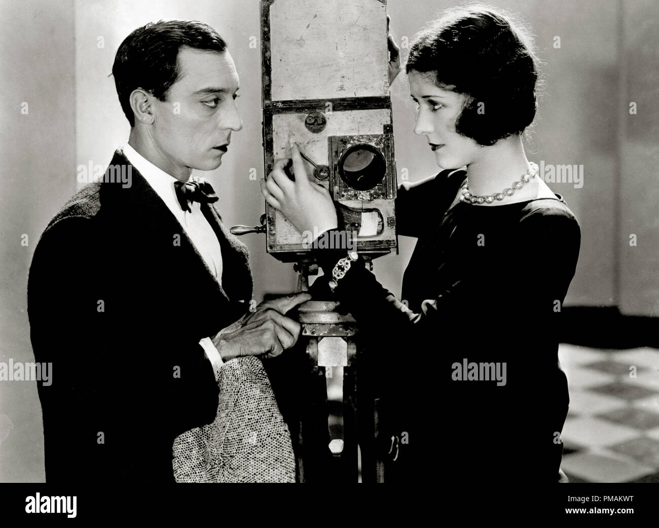 Buster Keaton, Marceline Day, 