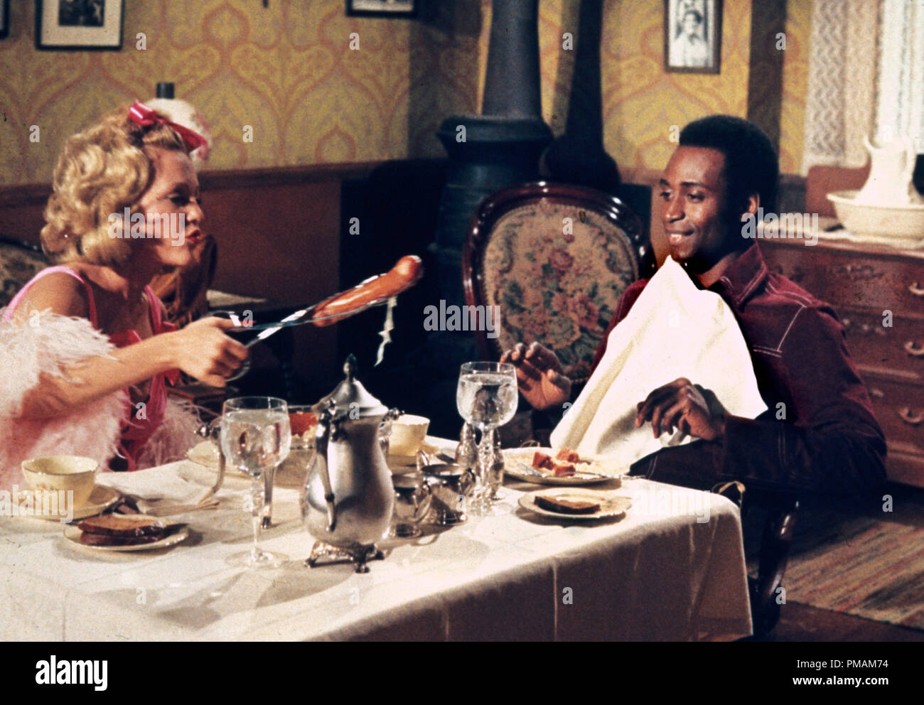 Madeline Kahn, Cleavon Little, "Blazing Saddles" (1974) Warner Bros