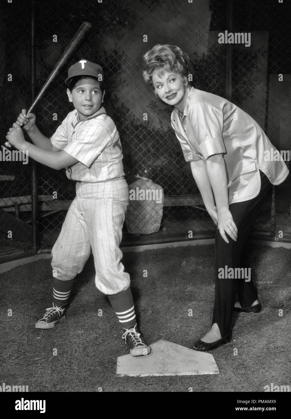 Lucille Ball, Desi Arnaz Jr., 'The Lucy Show' (1962) CBS  File Reference # 33505 084THA  For Editorial Use Only -  All Rights Reserved Stock Photo
