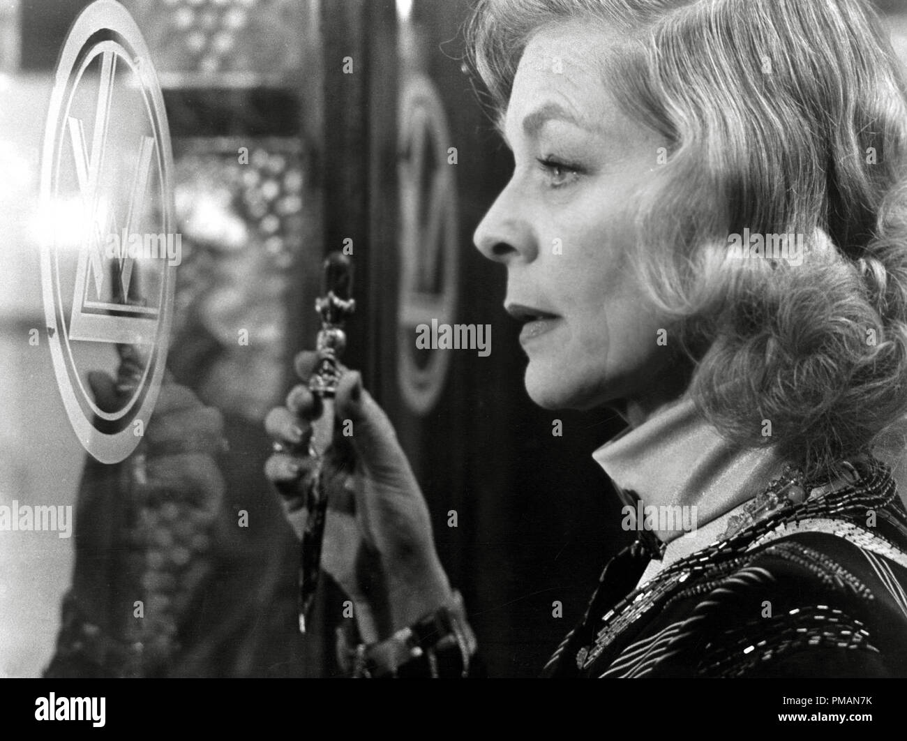Film Still/Publicity Still of 'Murder on the Orient Express' Lauren Bacall 1974 Paramount Cinema Publishers Collection - No Release - For Editorial Use Only.    File Reference # 33505 393THA Stock Photo