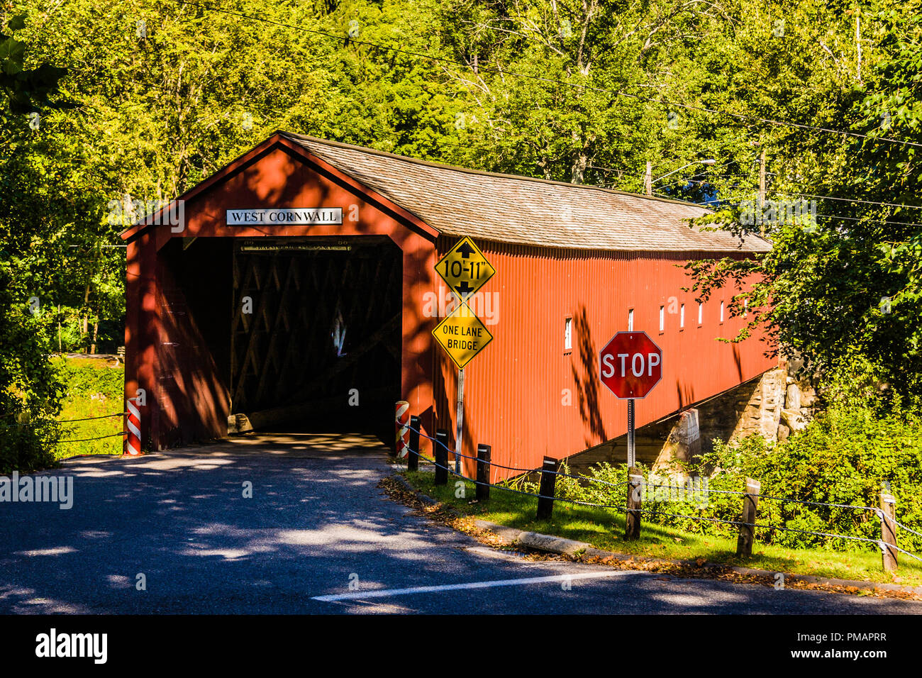 Covered Bridge West Cornwall, Connecticut, USA Stock Photo Alamy