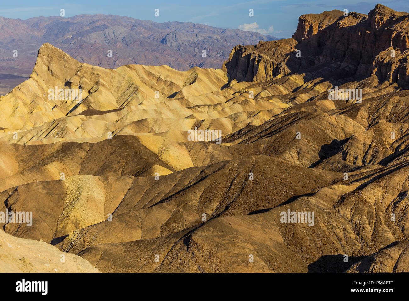 Early morning shot at Zabriskie Point, Furnace creek, Death Valley