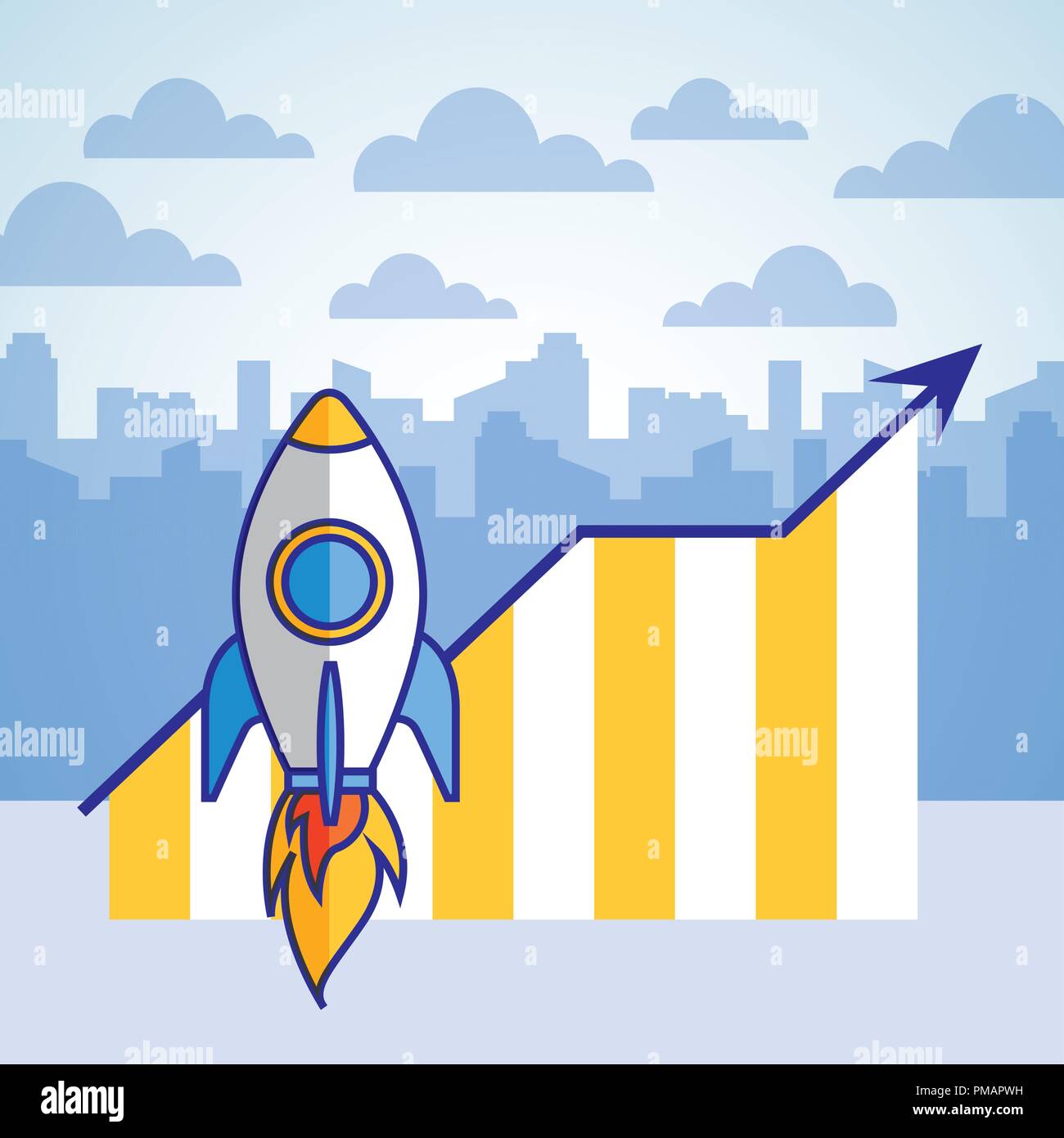 fintech bitcoin cryptocurrency Stock Vector
