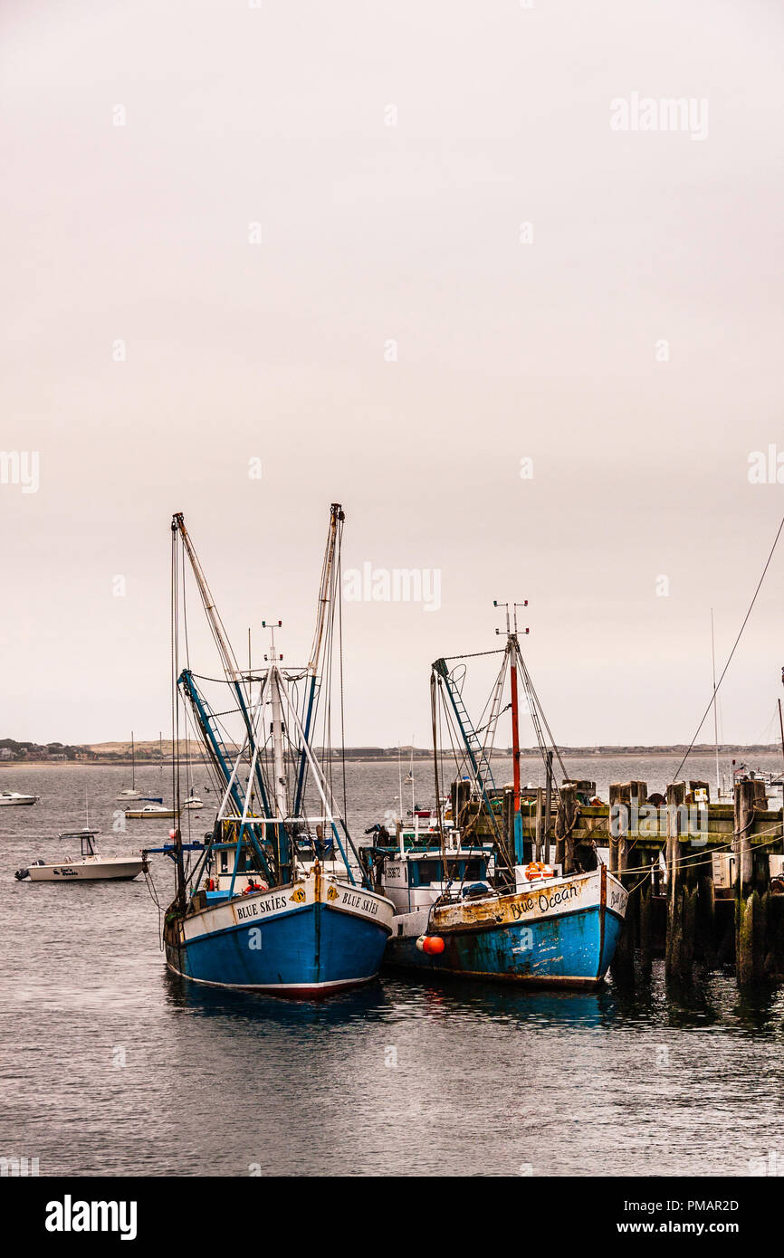 Fishing Boats Provincetown, Massachusetts, USA Stock Photo Alamy