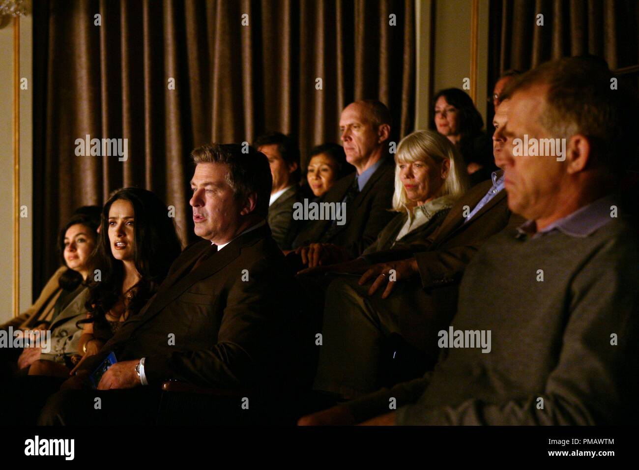 30 Rock Season 3 (2008 2009) Salma Hayek, Alec Baldwin Stock Photo
