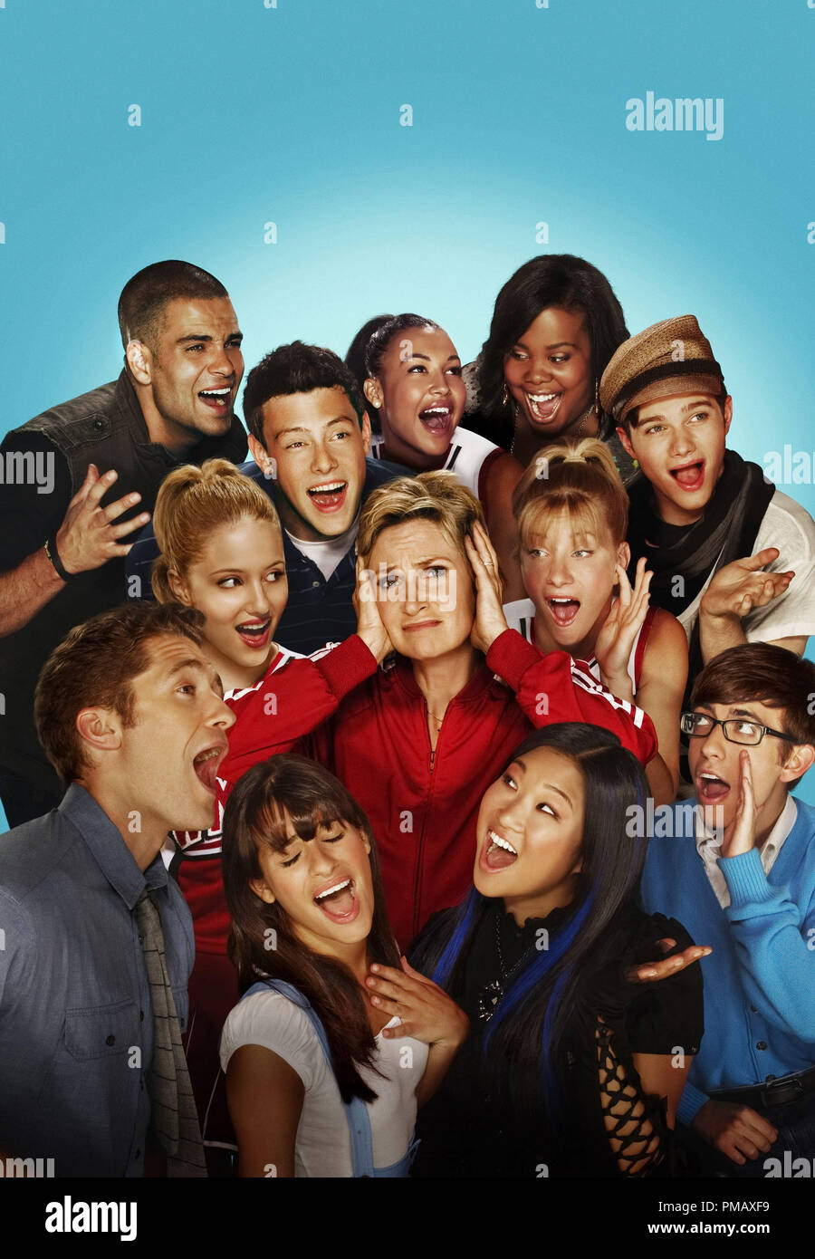 Glee Season 2 10 11 Lea Michele Stock Photo Alamy