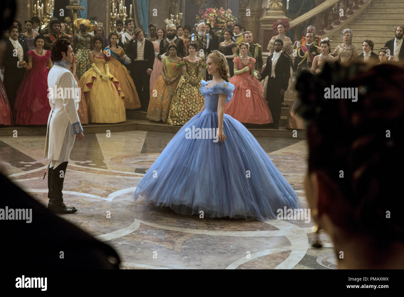 Richard Madden, Lily James, "Cinderella", 2015 Walt Disney Pictures Stock  Photo - Alamy