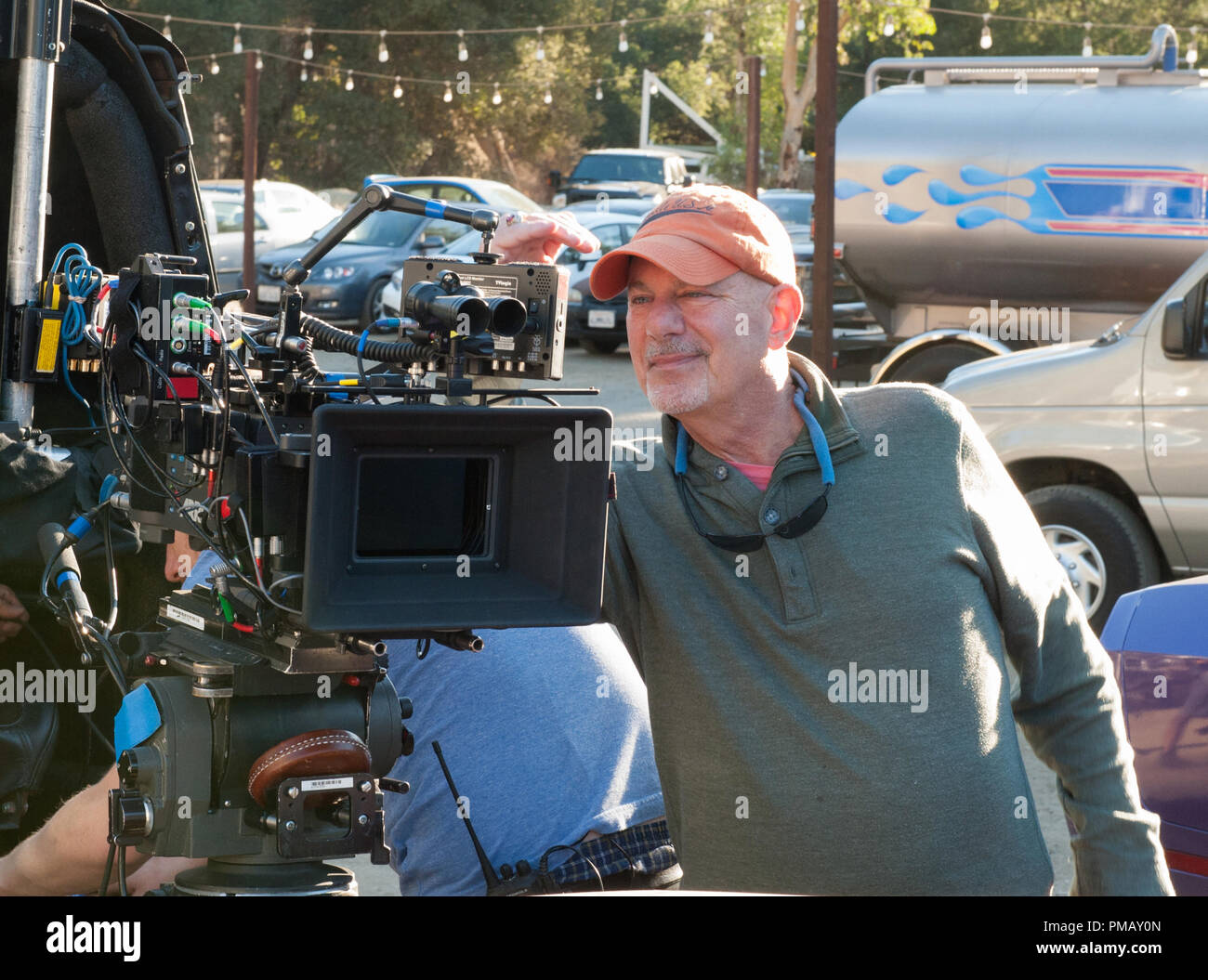 Director ROB COHEN on the set of 'The Boy Next Door' Stock Photo
