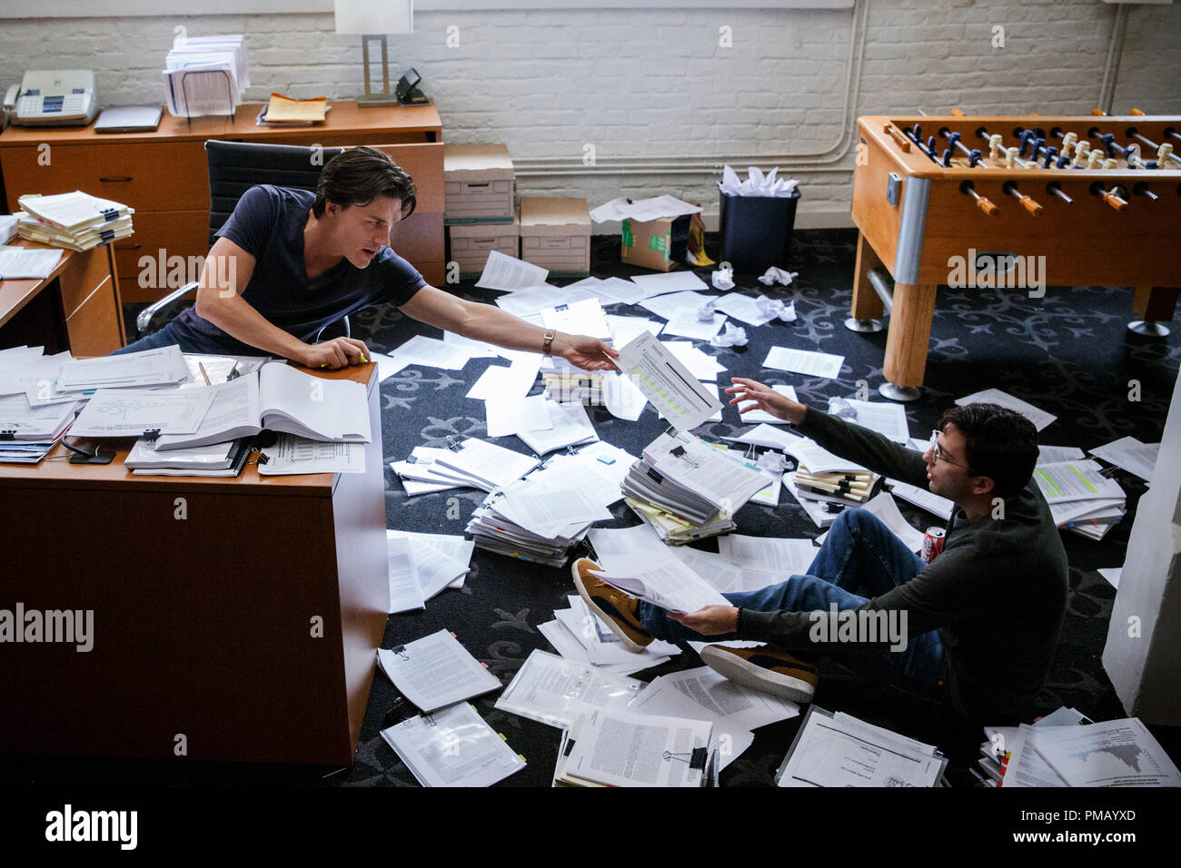 Left to right: Finn Wittrock plays Jamie Shipley and John Magaro plays ...