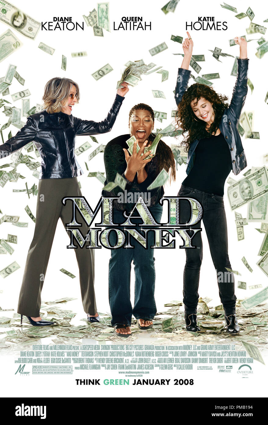 Diane Keaton, Queen Latifah, Katie Holmes "Mad Money" (2008) Overture