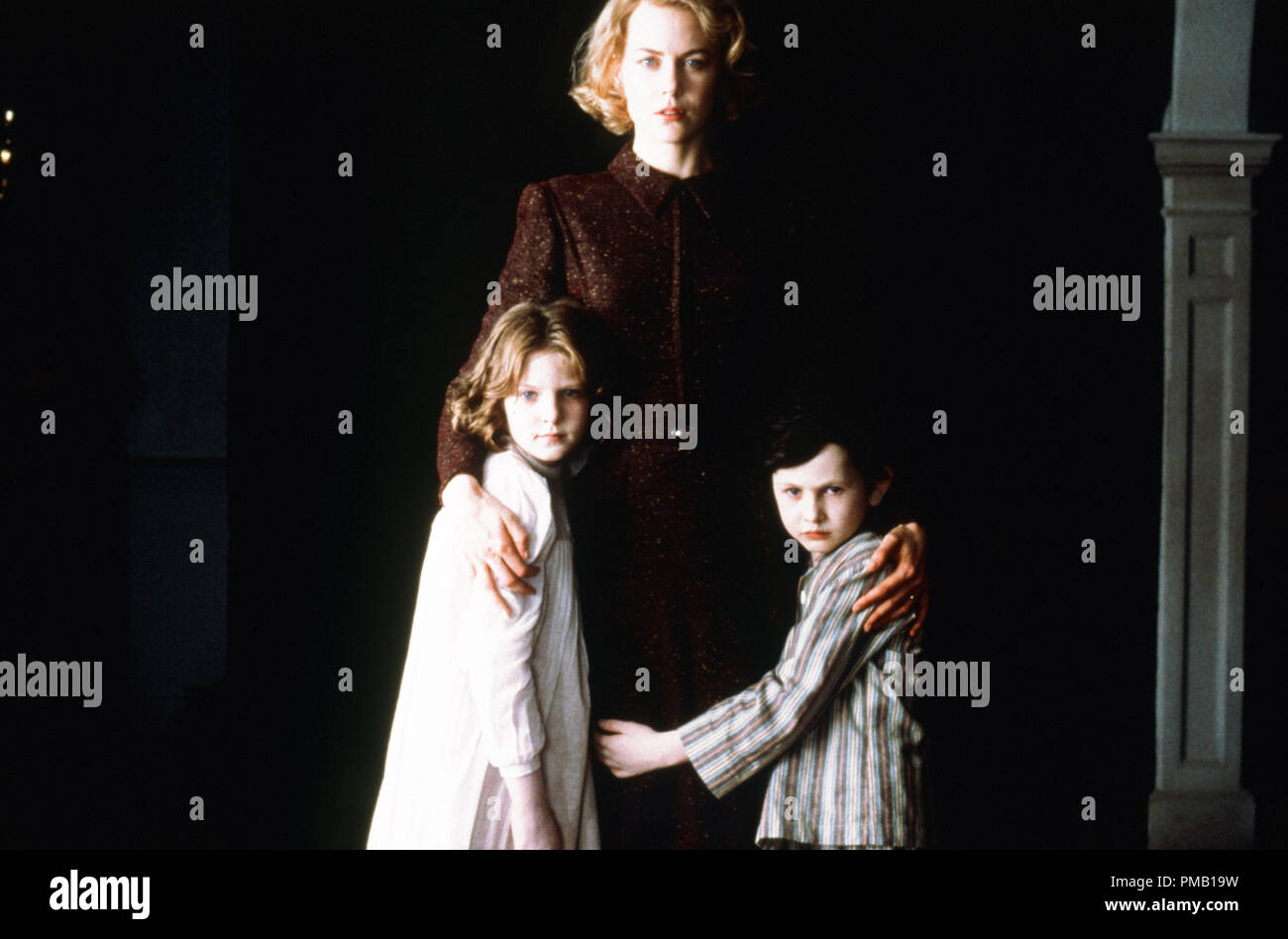 Nicole Kidman, Alakina Mann, James Bentley, 'The Others' (2001) Dimension Films File Reference # 33018 048THA  For Editorial Use Only -  All Rights Reserved Stock Photo