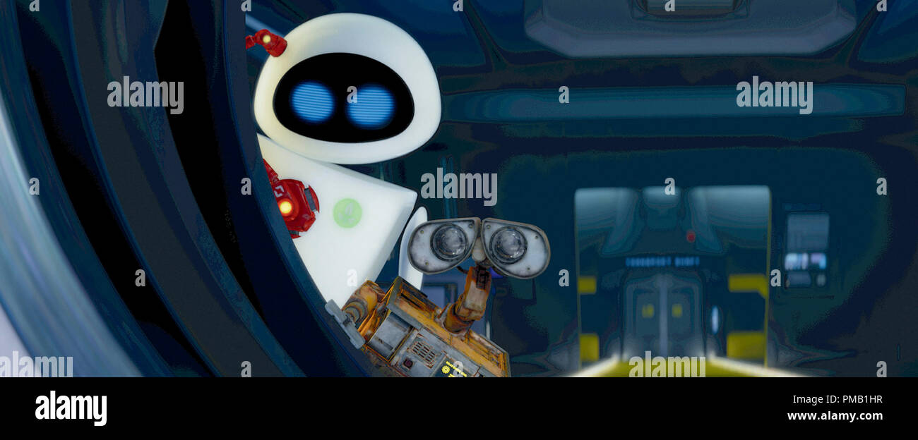 EVE and WALLE "WALLE" (2008 Stock Photo Alamy