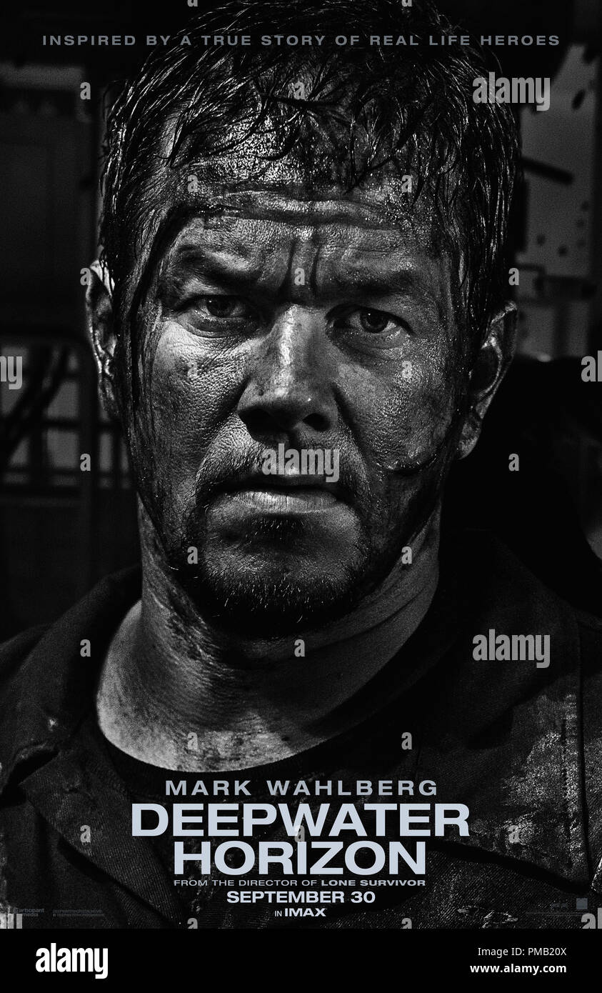 "Deepwater Horizon" (2016) Poster Stock Photo Alamy