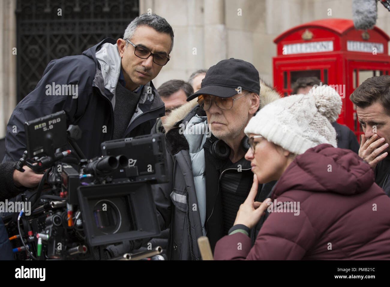 (l to r) Cinematographer Haris Zambarloukos, Director Mick Jackson and