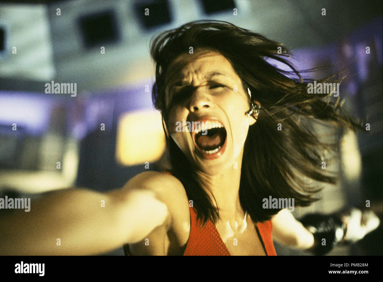 Lexa Doig stars in New Line Cinema's, Jason X. (2002) Stock Photo