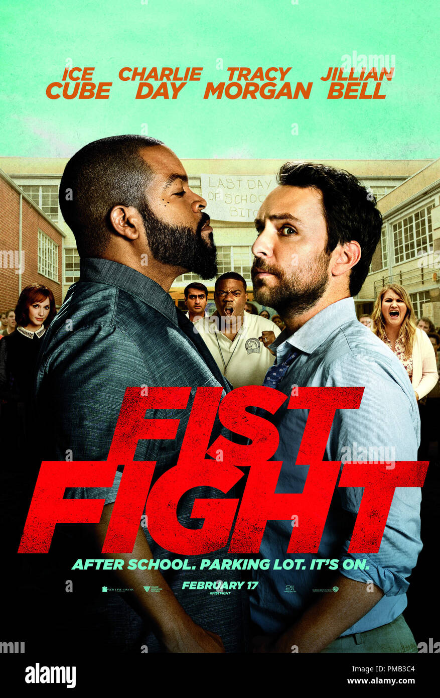 "Fist Fight" (2017) Warner Bros. Entertainment Inc. Poster Stock Photo