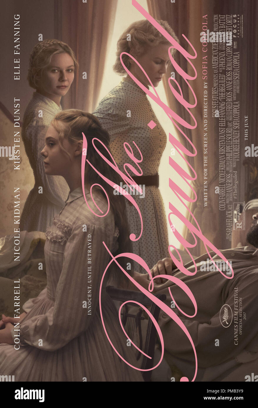 'The Beguiled' Focus Features (2017)  Poster Stock Photo