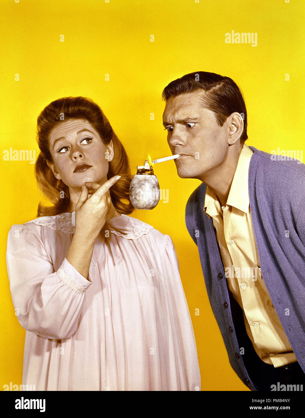 Elizabeth Montgomery Dick York Bewitched circa 1967 ABC File 