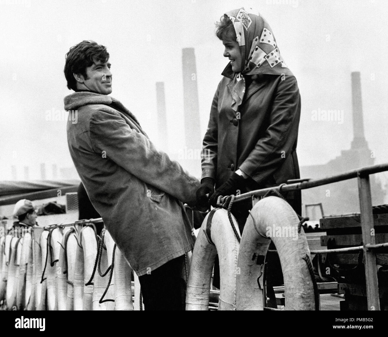 Alan Bates, Lynn Redgrave, 'Georgy Girl' 1966 Columbia Pictures   File Reference # 33536 544THA Stock Photo