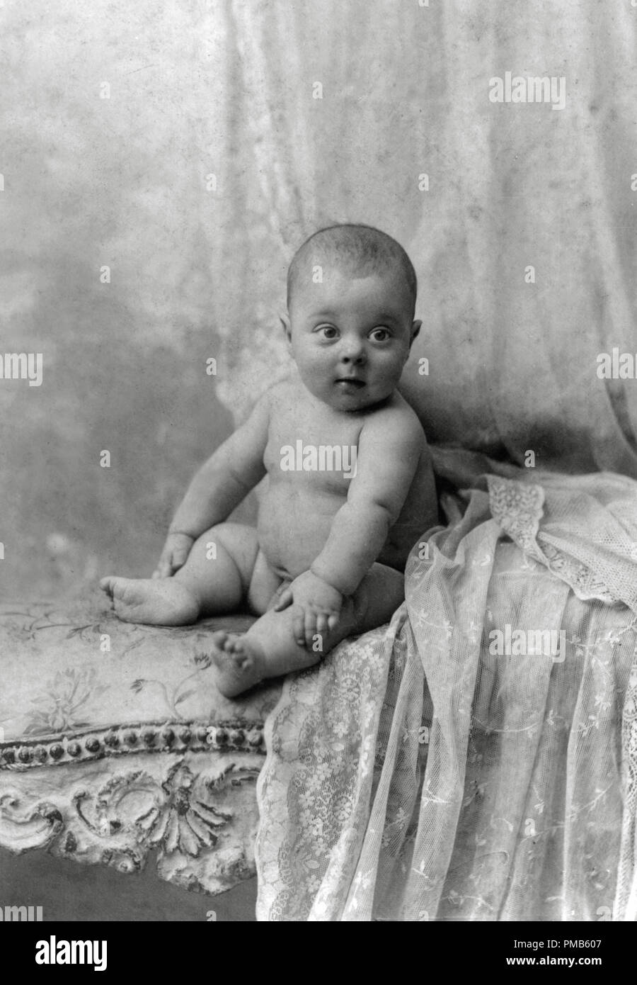 Buster Keaton at 6 months old in Davenport, Iowa (1896) File Reference