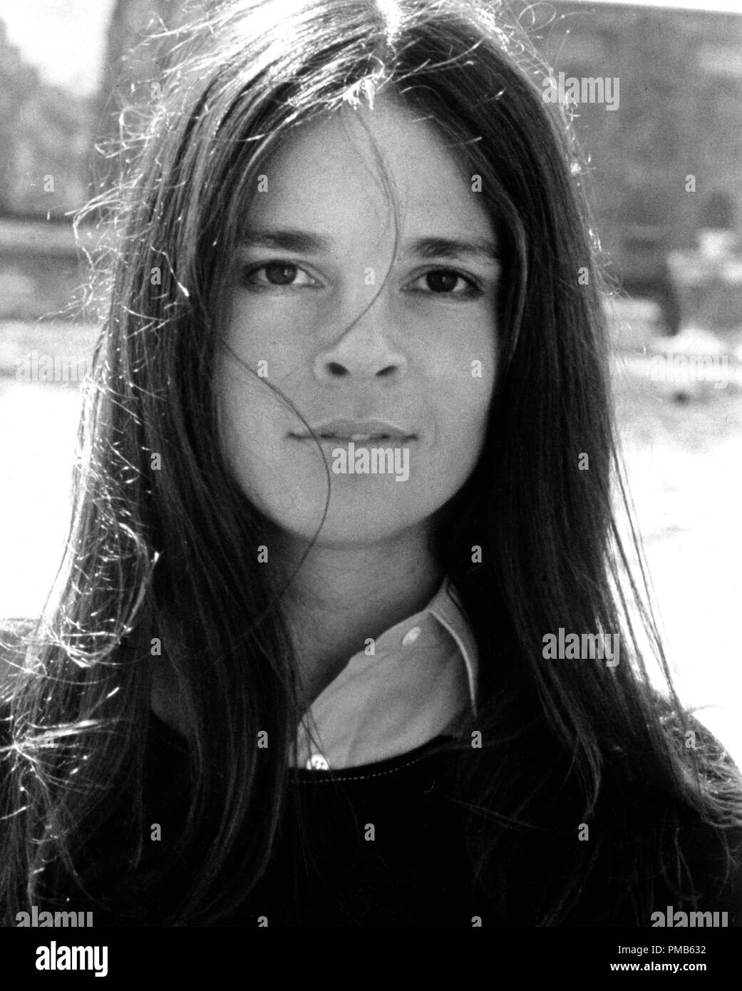 Ali MacGraw circa 1970 File Reference # 33536_787THA For Editorial Use Only - All Rights Reserved Stock Photo
