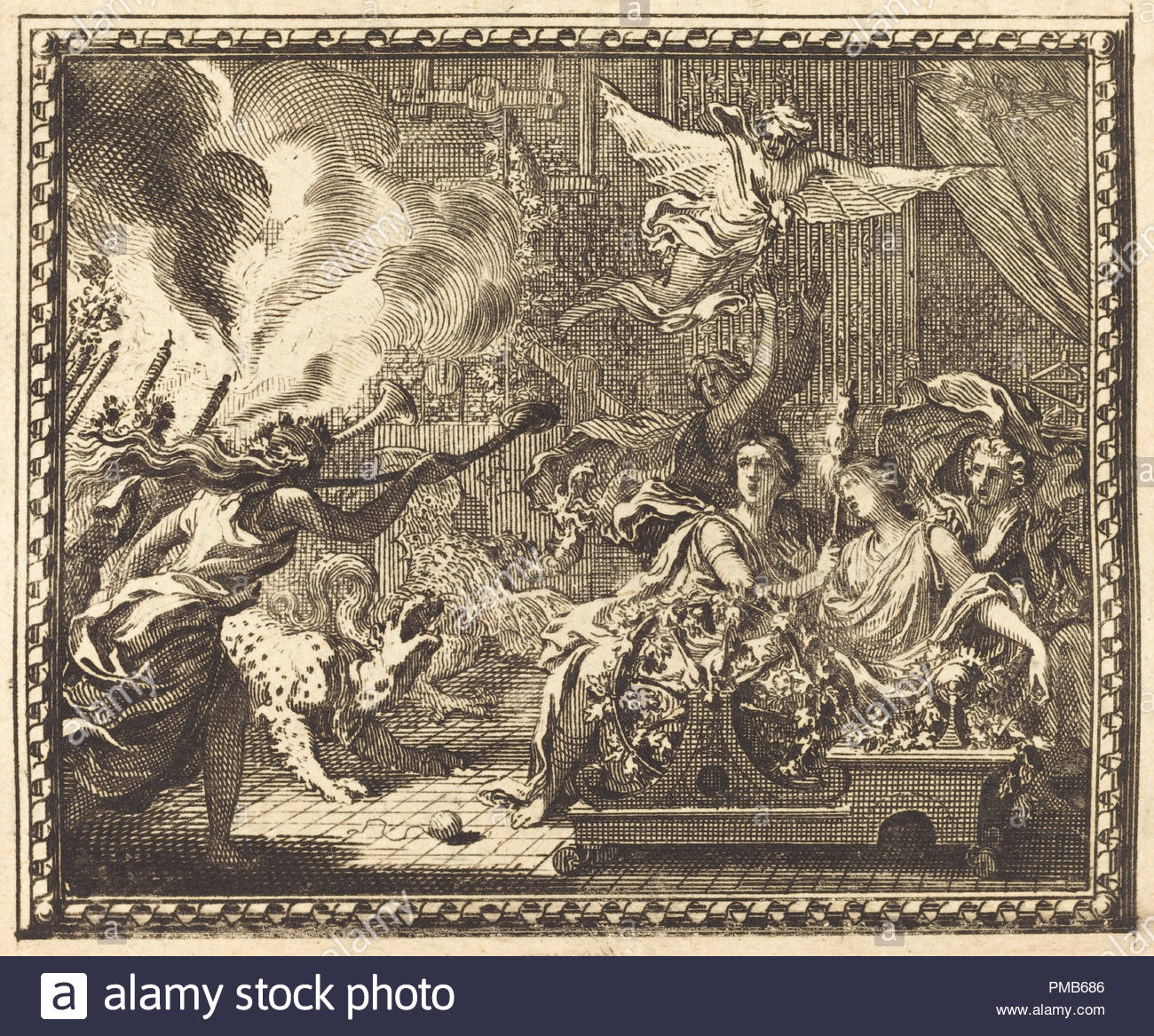 Dated: published 1676. Dimensions: plate: 7.6 x 9.5 cm (3 x 3 3/4 in.). Medium: etching and engraving on laid paper. Museum: National Gallery of Art, ...
