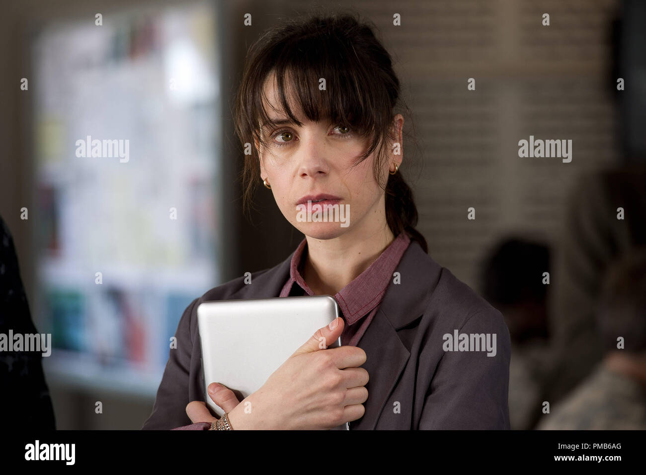 SALLY HAWKINS as Dr. Vivienne Graham in Warner Bros. Pictures' and Legendary Pictures' epic action adventure 'GODZILLA,' a Warner Bros. Pictures release. Stock Photo