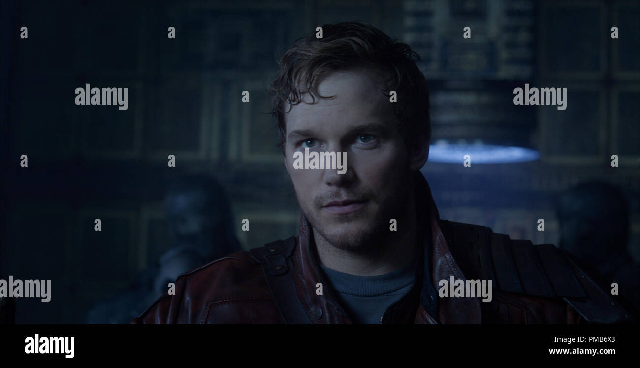 Marvel's Guardians Of The Galaxy  Peter Quill/Star-Lord (Chris Pratt) Stock Photo