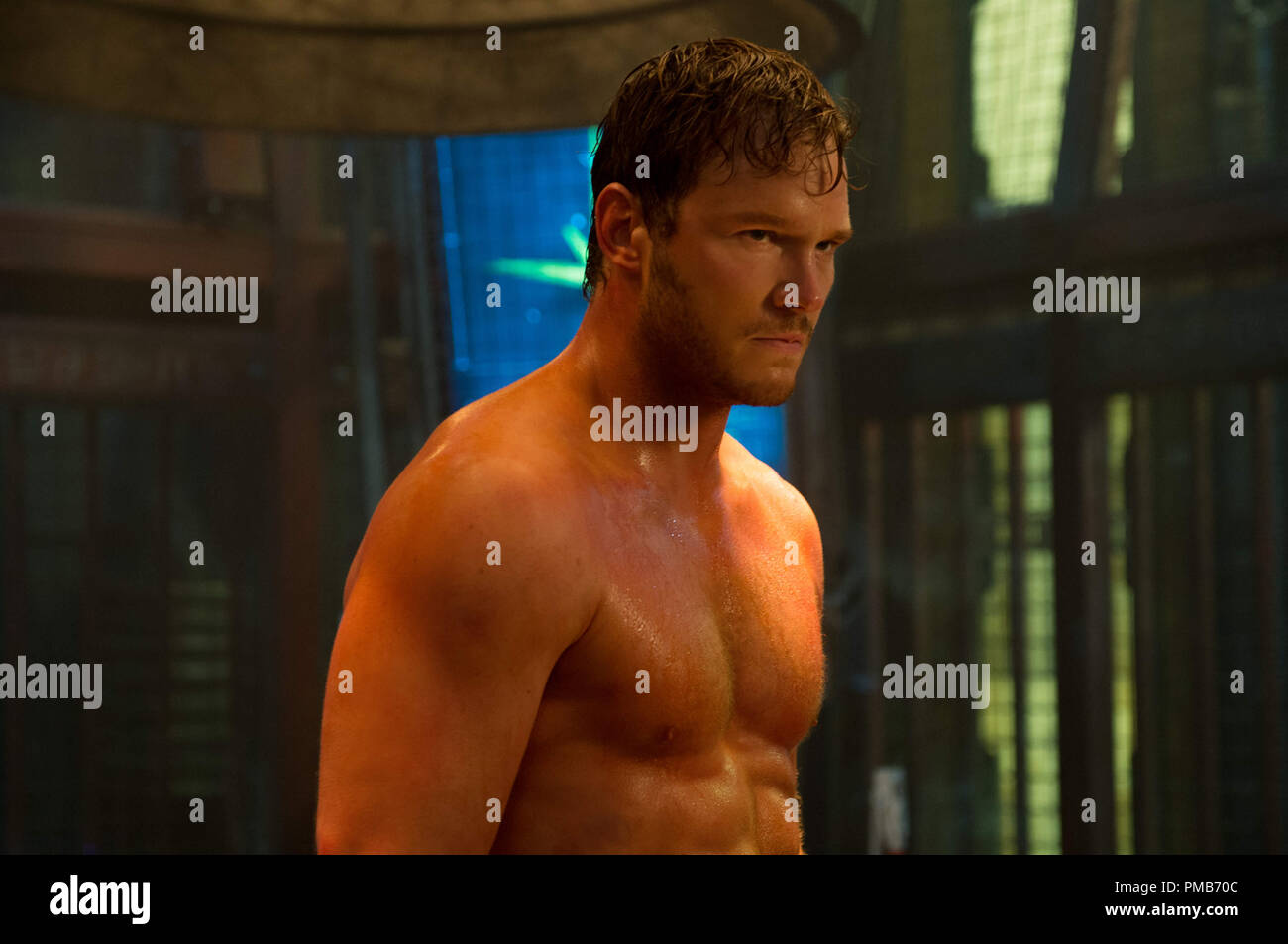 Marvel's Guardians Of The Galaxy..Peter Quill/Star-Lord (Chris Pratt). Stock Photo
