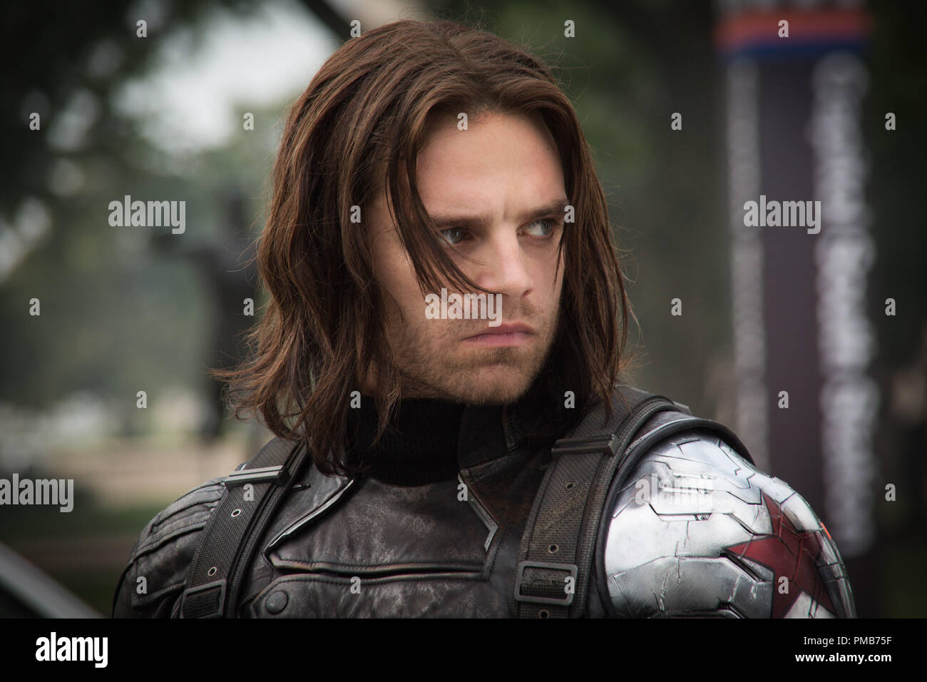 Marvels Captain America The Winter Soldierwinter Soldier Bucky Barnes Sebastian Stan Stock Photo Alamy
