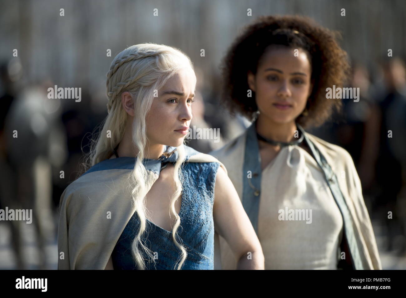 Nathalie emmanuel game of thrones hires stock photography and images