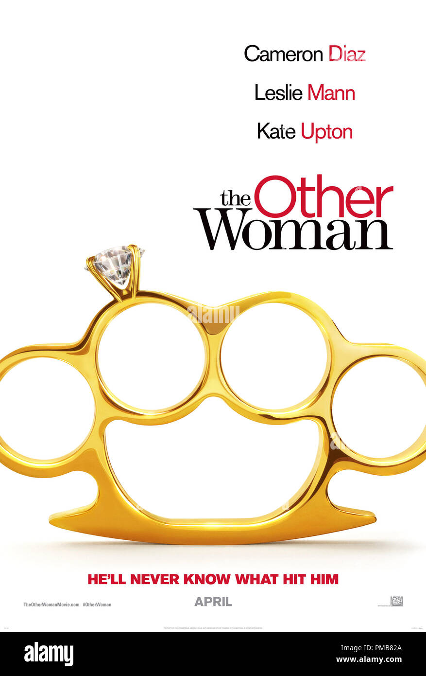 THE OTHER WOMAN (2014) Poster Stock Photo